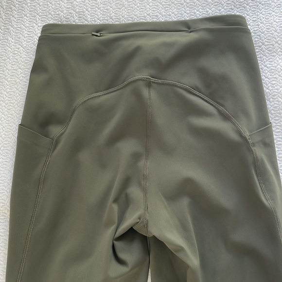 NWOT Lululemon Fast and Free Olive Green legging | 8 - Picture 5 of 7